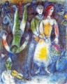 Der fliegende Clown Zeitgenosse Marc Chagall
